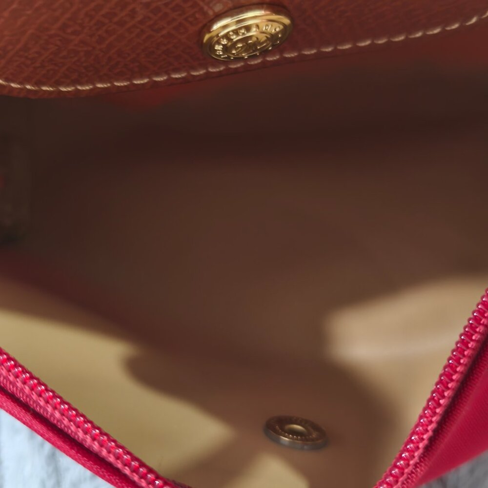 Longchamp Canvas And Leather Patchwork Mini Bag - image 5